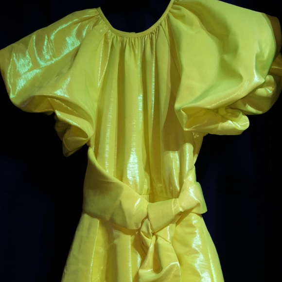 XXS *LAST DAY* CJR Puff Sleeve Tie Waist - Picture 6 of 12